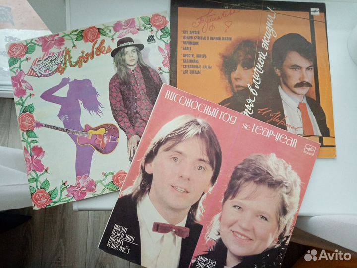 Виниловые пластинки разные