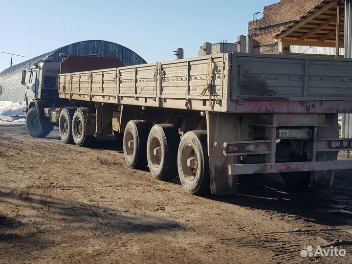 КАМАЗ 43114 с полуприцепом, 2001