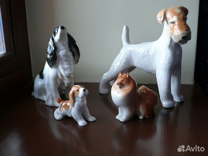 Фарфоровые фигурки лфз (анималистика)