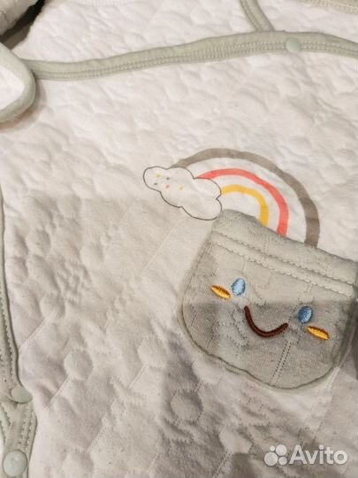 Утепленный комбинезон для новорождённого