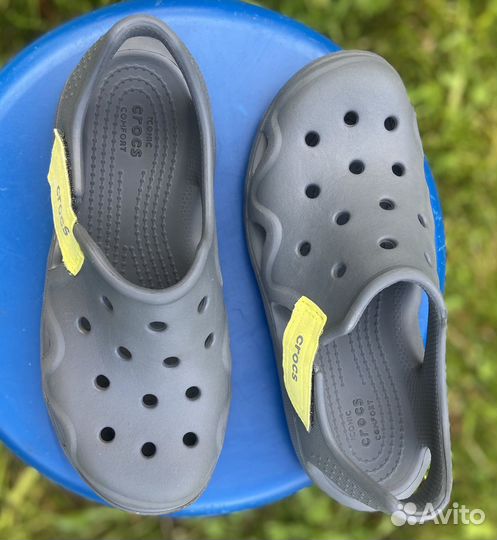 Crocs сандалии на липучке J3 (34-35)