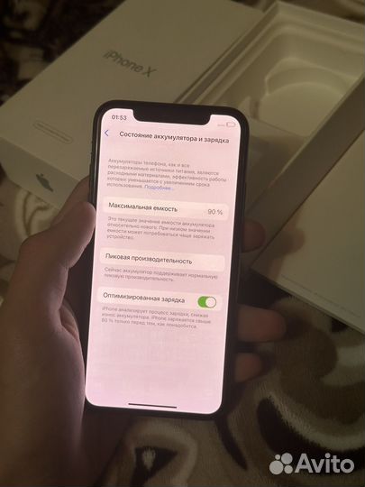 iPhone X, 256 ГБ