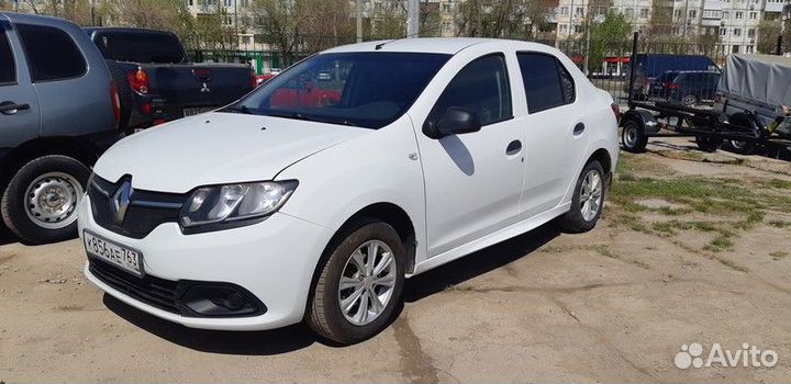 Пороги пластиковые на Рено Логан 2 2012-2021г.в