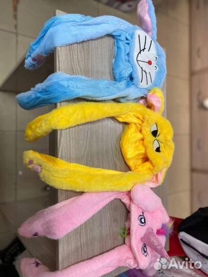 Шапочка с ушами