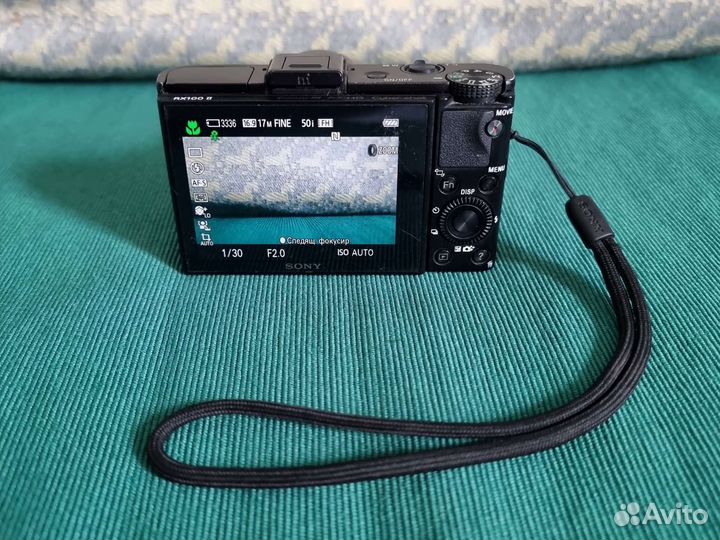 Компактный фотоаппарат sony Cyber-shot RX100 II