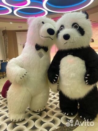 Ростовая кукла Белый / Бурый Мишка, Панда и другие