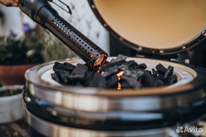 Угольный гриль яйцо новой серии