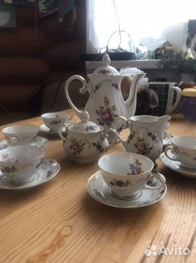 Сервиз кофейный Райхенбах гдр