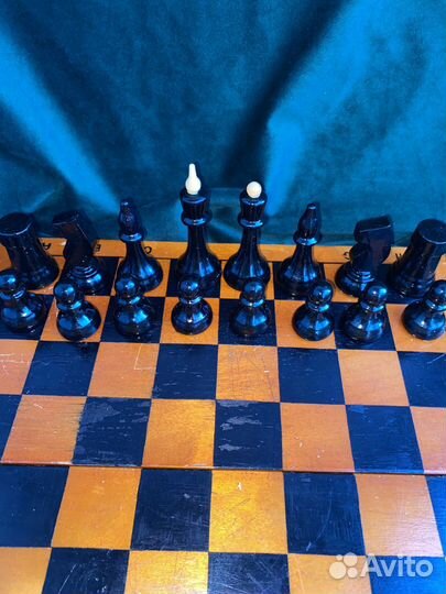 Шахматы СССР №39 деревянные