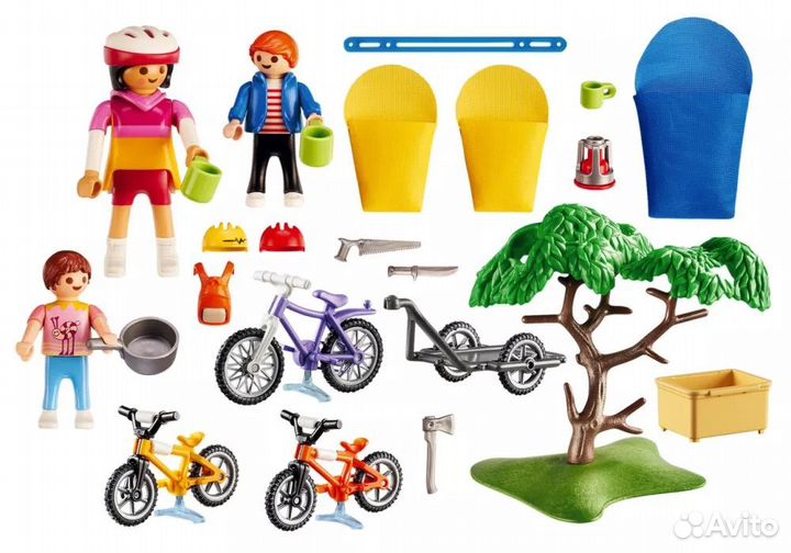 Playmobil 6890 Семейный поход на велосипедах