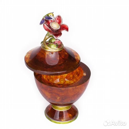 Шкатулочка из янтаря 