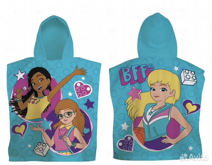 Полотенце пончо Lego оригинал