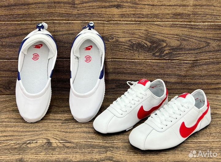 Nike clot x Cortez Forrest Gump р.36-41 кожа