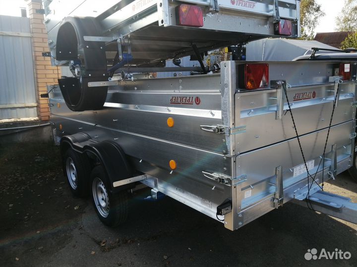 Легковой Прицеп Трейлер 8294К2 3,5x1,5 рес 3/13