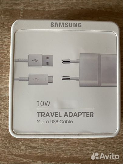 Сетевое зарядное устройство samsung micro USB нов