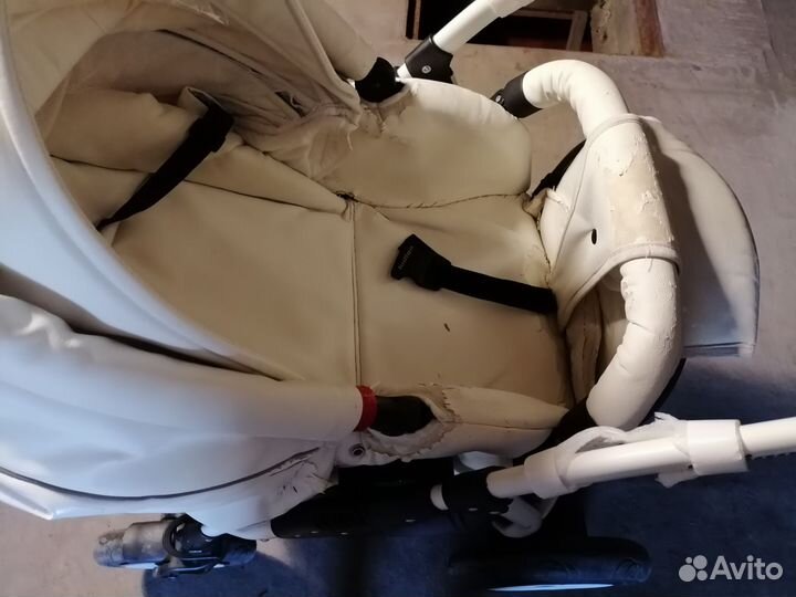 Детские коляски 2 в 1 индиго б/у