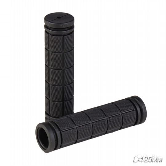 Грипсы 125мм Цвет черные 2 шт Материал TPE