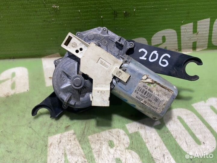 Моторчик заднего дворника Peugeot 206