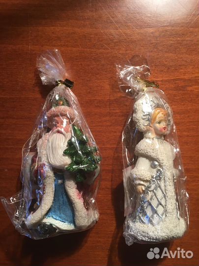 Елочные игрушки стекло и пластик