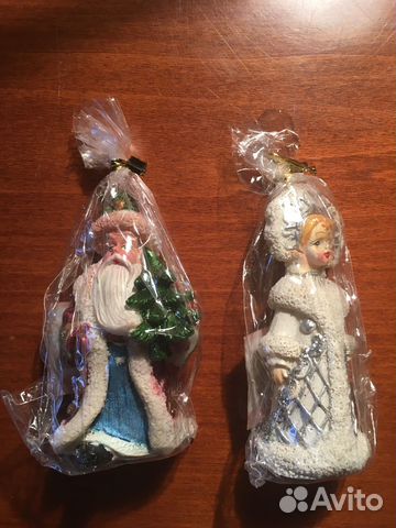 Елочные игрушки стекло и пластик