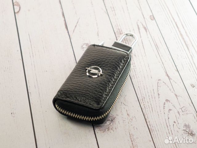 Кожаная ключница Opel