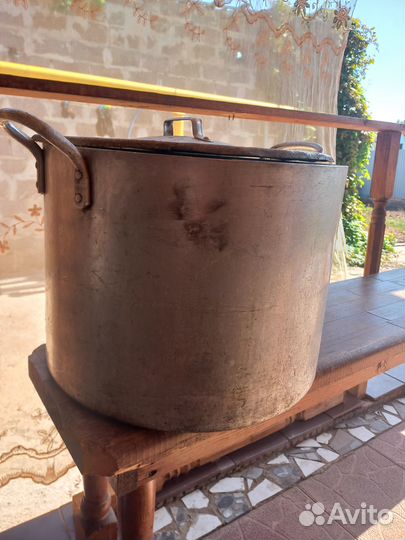 Кастрюля алюминиевая 50 литров