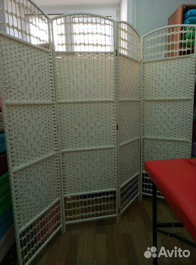 Ширма 2x1.8 м. ротанг