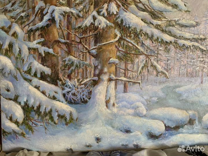 Картина маслом на холсте