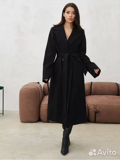Пальто женское 42 44 черное