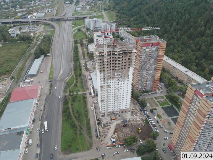 2-к. квартира, 51,7 м², 17/25 эт.