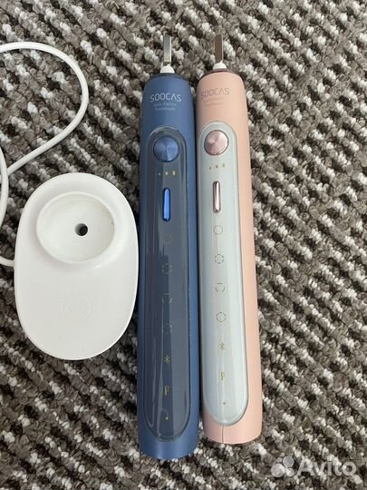 Зубная щетка soocas 2 шт на запчасти