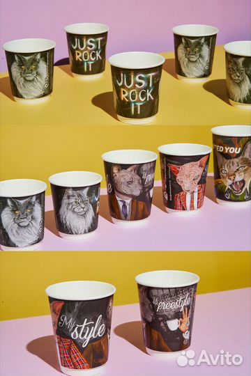 Одноразовые стаканы бумажные