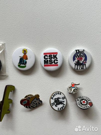 Значки CasualCo, Цска, Олимпиада, Barbour