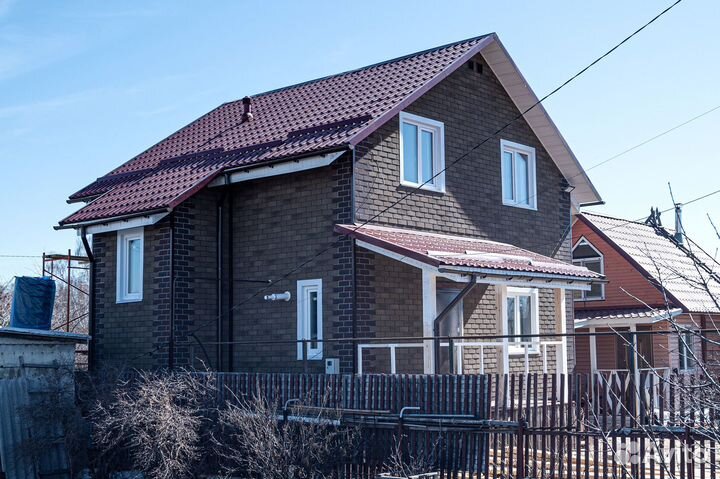 Каркасный дом с коммуникациями 95 кв.м 000403