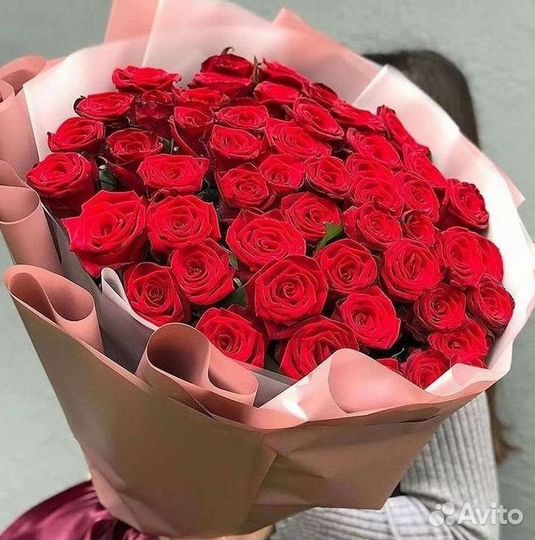 Высокие Розы Гиганты Доставка Круглосуточно