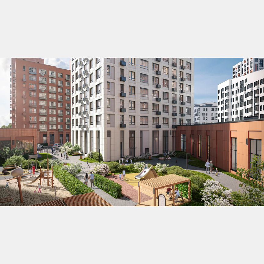 2-к. квартира, 48,5 м², 11/16 эт.