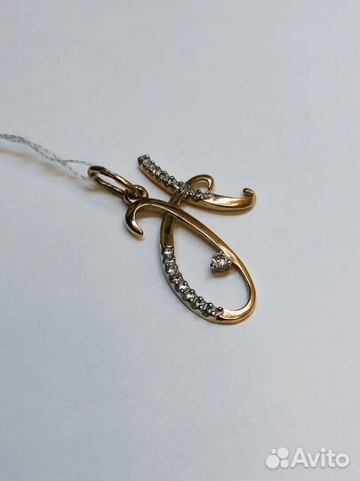 Подвеска золотая