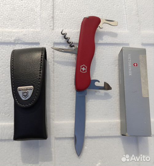 Нож складной швейцарский