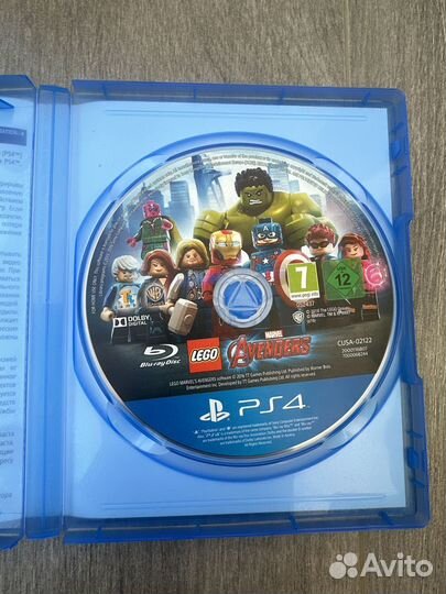 Lego Мстители PS4 Диск