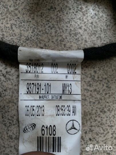 Проводка двери передняя правая Mercedes-Benz Ml