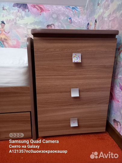 Кровать детская 17060, ортопедический матрас