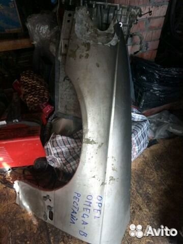 Крыло левая опель омега opel omega B