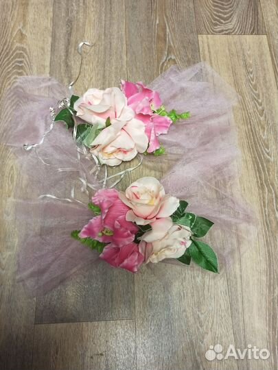 Свадебное украшение для автомобиля