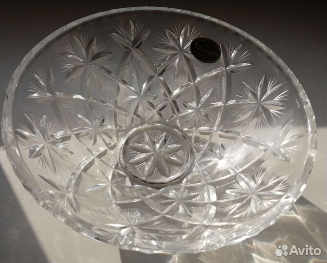 Ваза хрустальная bohemia