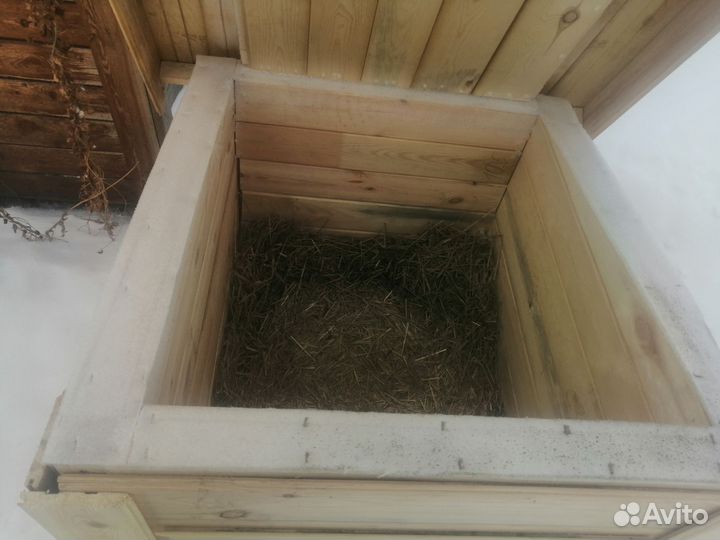 Будка для собаки утепленная