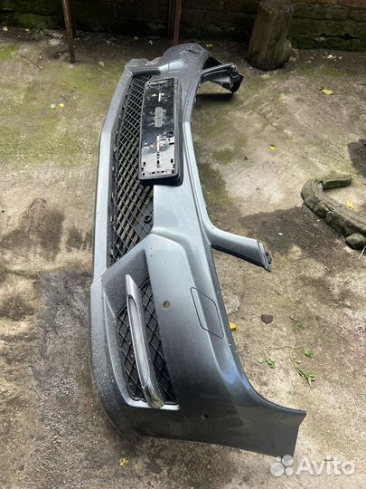 Передний бампер мерседес w204 рест