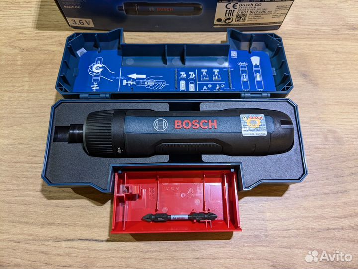 Аккумуляторная отвертка Bosch GO3