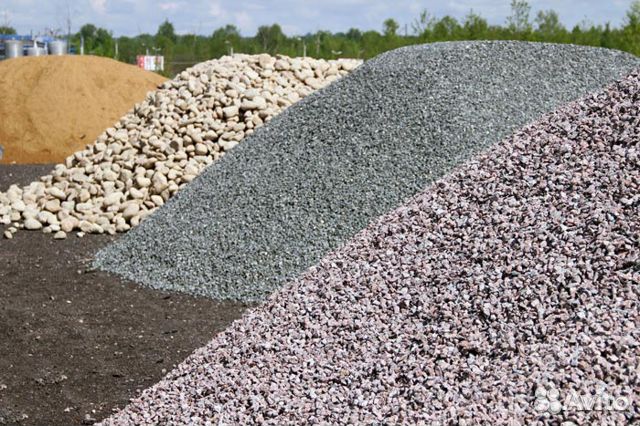 Песок.щебень