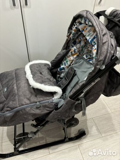 Зимние сани ника