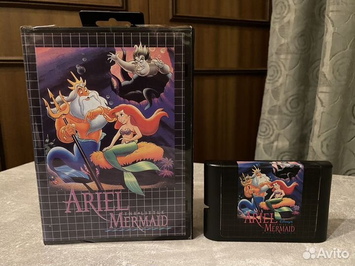 Ariel The Little Mermaid Sega стародел биг бокс